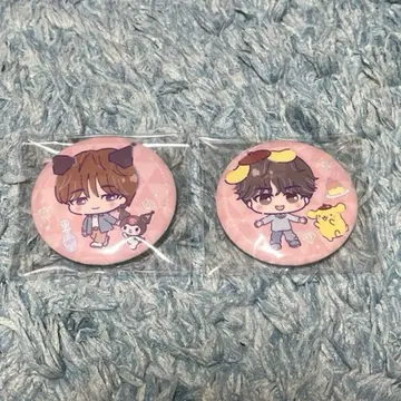 SEVENTEEN 산리오 콜라보 원우 민규 캔뱃지