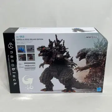 미사용 새상품 나노블록 고질라 2023 디럭스 에디션 NB-063