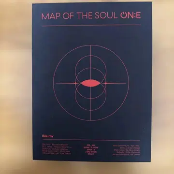 BTS MAP OF THE SOUL ON:E 블루레이