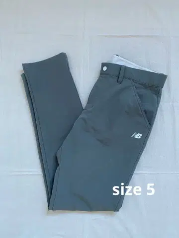 뉴발란스 남성용 골프 팬츠 그레이 사이즈 5