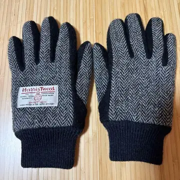 JUNRED Harris Tweed 울 헤링본 장갑