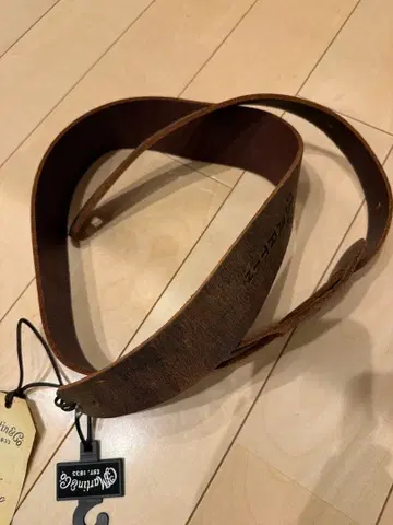 Martin 빈티지 가죽 기타 스트랩