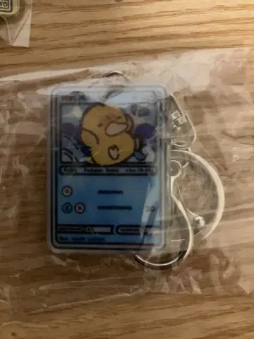포켓몬 카드 아크릴 키링 코닥 영문판