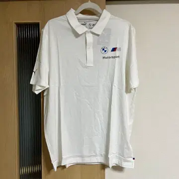 BMW 모터스포츠 피케 셔츠 화이트