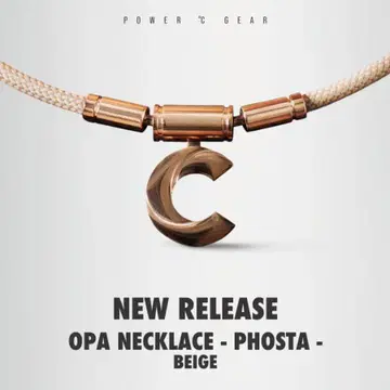 파워드 기어 OPA NECKLACE-PHOSTA-BEIGE L 사이즈