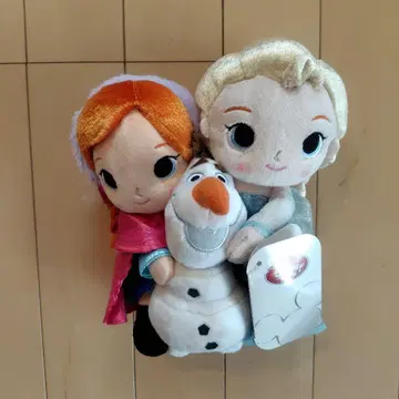 디즈니 겨울왕국 엘사 안나 올라프 봉제 인형 안나 겨울왕국 프린세스