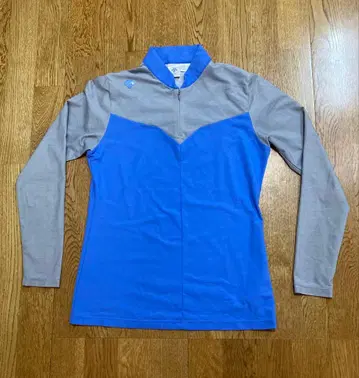 데상트 골프 긴팔 하프 지퍼 셔츠 여성용 L