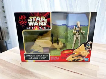 미개봉 스타 워즈 에피소드 1 아머드 스카웃 탱크 배틀 로이드