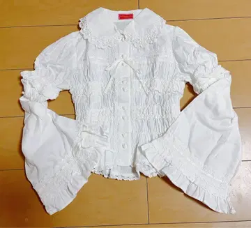 BABY 블라우스 화이트 히메소데