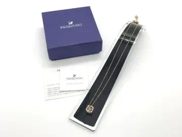 새상품급 스와로브스키 목걸이 댄싱 크리스탈 골드 계열