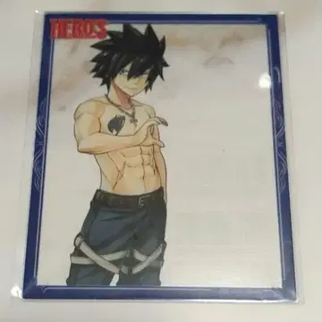 주간 마가 60주년 기념 HERO'S 아크릴 사진 프레임 그레이