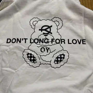 OY 화이트 후드 부착 후드티 남녀 공용