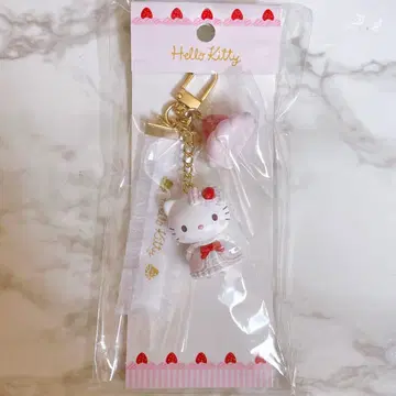 새상품 산리오 케이크 디자인 시리즈 헬로키티 키링