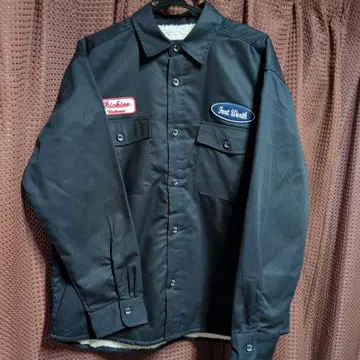 Dickies 블랙 셔츠 자켓