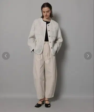 cadune 하트 치노 화이트 38