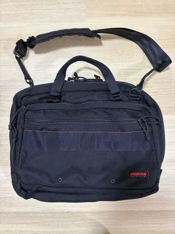 브리핑 비즈니스 백 블랙