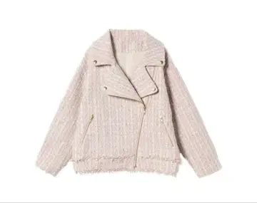 eimy 핑크 라이더 자켓