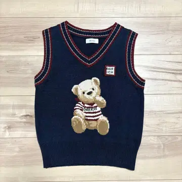 Darich 다리치 D 베어 니트 베스트