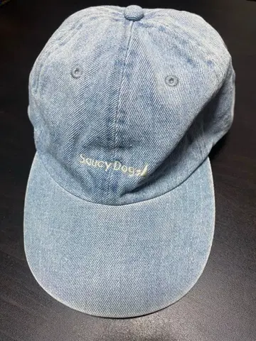 saucy dog 사우시도그 굿즈 데님 캡