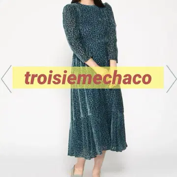 트로와지엠샤코 오팔 벨벳 원피스