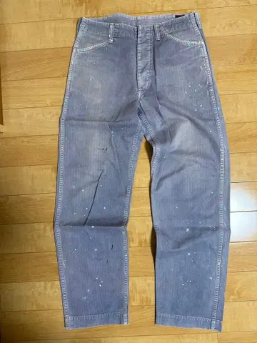 orSlow 페인터 팬츠 2 헤링본 유틸리티 오어슬로우