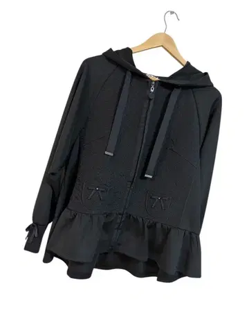 슈퍼 뷰티 퀼팅 x 리브 니트 후드티 44