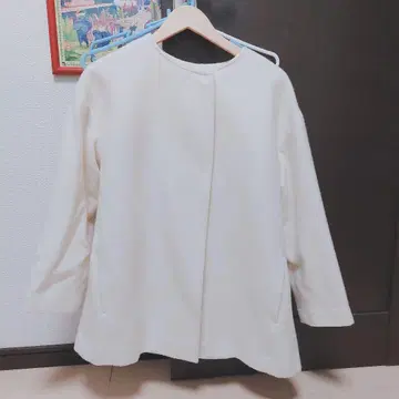 내추럴 뷰티 베이직 노카라 코트