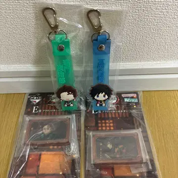 제일복권 귀멸의 칼날 포켓참 토미오카 기유 카마도 탄지로