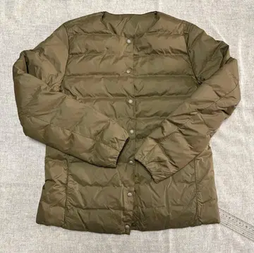 무인양품 경량 다운 노카라 M