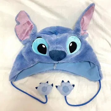 도쿄 디즈니 리조트 스티치 팬캡 모자 새상품급