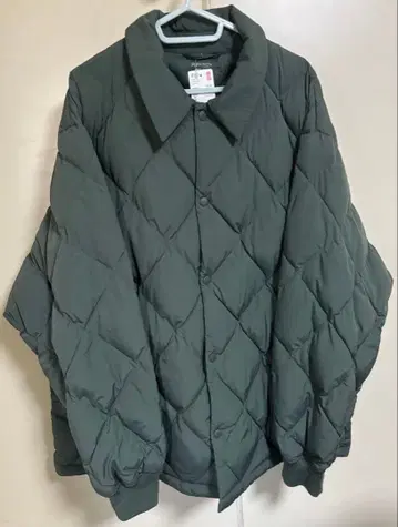 유니클로 UNIQLO 퍼프 테크 퀼팅 자켓 3XL 그린