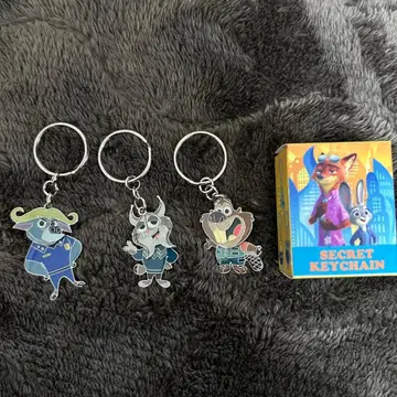 주토피아2 시크릿 키링 Disney 주토피아2
