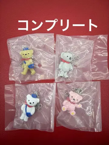 포스트곰과 친구들 볼체인 가챠 [전 4종] 컴플리트