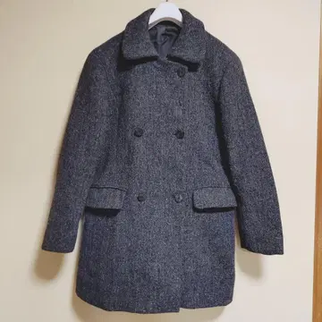 [ RING JACKET ] 트위드 더블 브레스트 형 숏코트