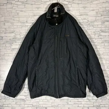 FIRST DOWN 블랙 자켓 점퍼 L 남성용 겨울 의류 [구제 의류]