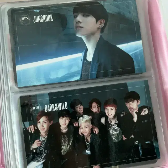 방탄소년단 bts 다크앤와일드 앨범 정국 단체 포카 dark&wild