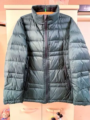 Crocodile 다운 자켓 L 사이즈 다크 그린