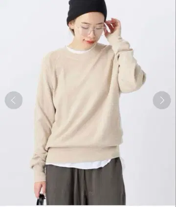 AP STUDIO New sweat like 니트 베이지