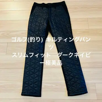 네이비 초특가 퀼팅 팬츠 남성 의류 골프 컨디션 최상