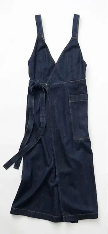 LE CIEL BLEU 데님 랩 원피스 36