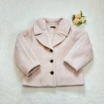 Sea Room lynn 빅 칼라 샤기 숏코트 M 사이즈