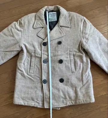 Park Miller 베이지 피 코트 M 사이즈