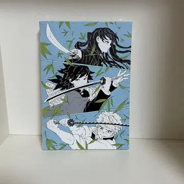 귀멸의 칼날 디자인 아트 보드 의 잎