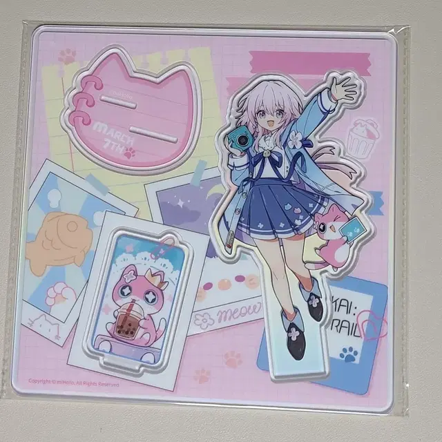 스타레일 타이니캣 마치세븐스 삼칠이 아크릴 스탠드