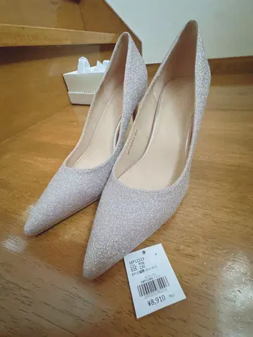 글리터 스틸레토 하이힐 RANDA