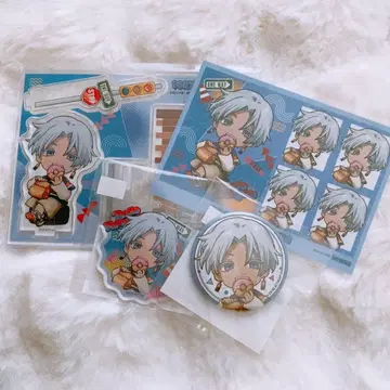 쿠로카와 이자나 아크릴 스탠드 캔뱃지 아크릴 키링 마루쿠지