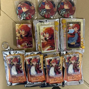 앙스타 중국 캔뱃지 키링 아케호시 스바루 10개