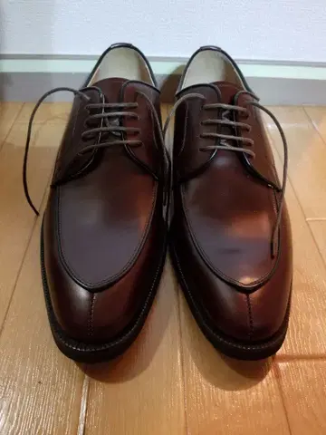 가죽 천연 가죽 IMAGN 다크 브라운 드레스 슈즈