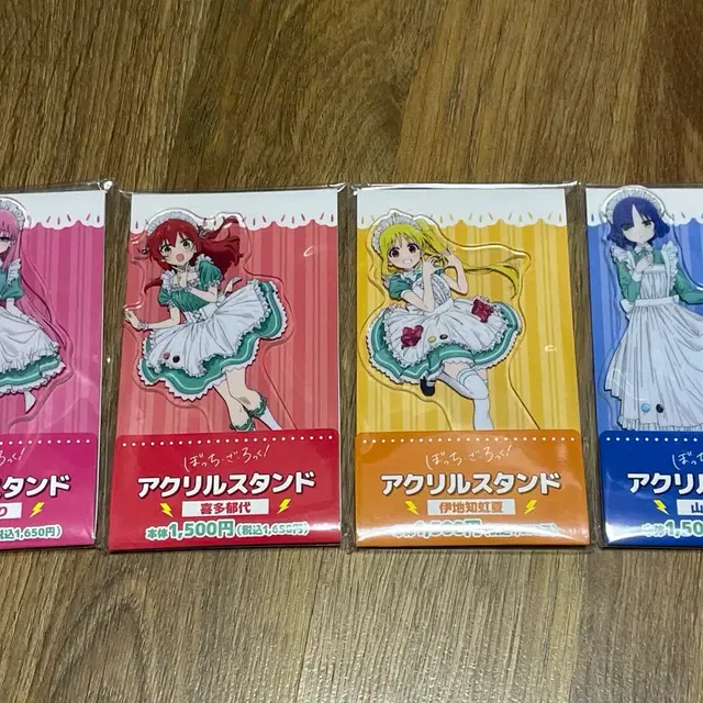 봇치 더 락 x 패밀리마트 한정 메이드 아크릴 스탠드 신품 미개봉