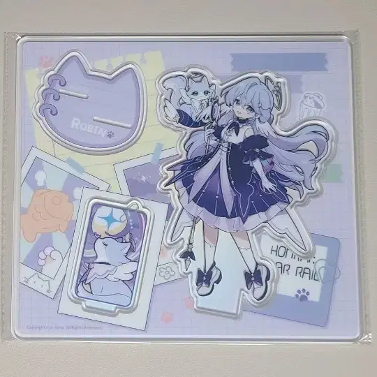 스타레일 타이니캣 로빈 아크릴스탠드